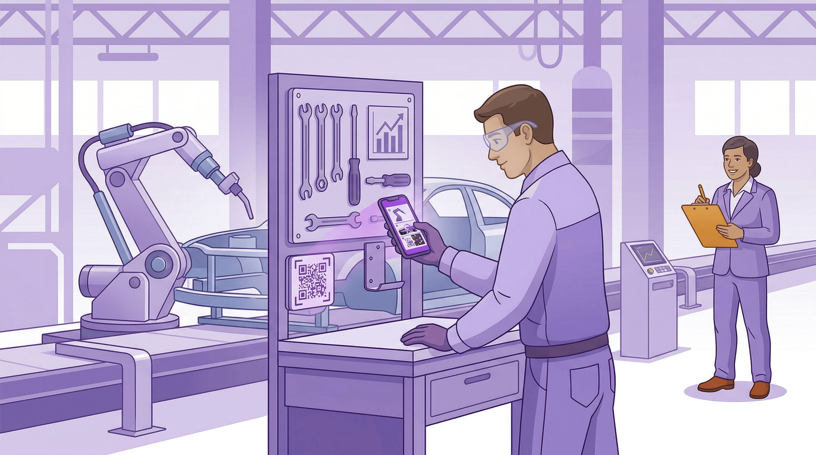IATF 16949 Kap. 8.5.1.2: Visuelle Arbeitsanweisungen