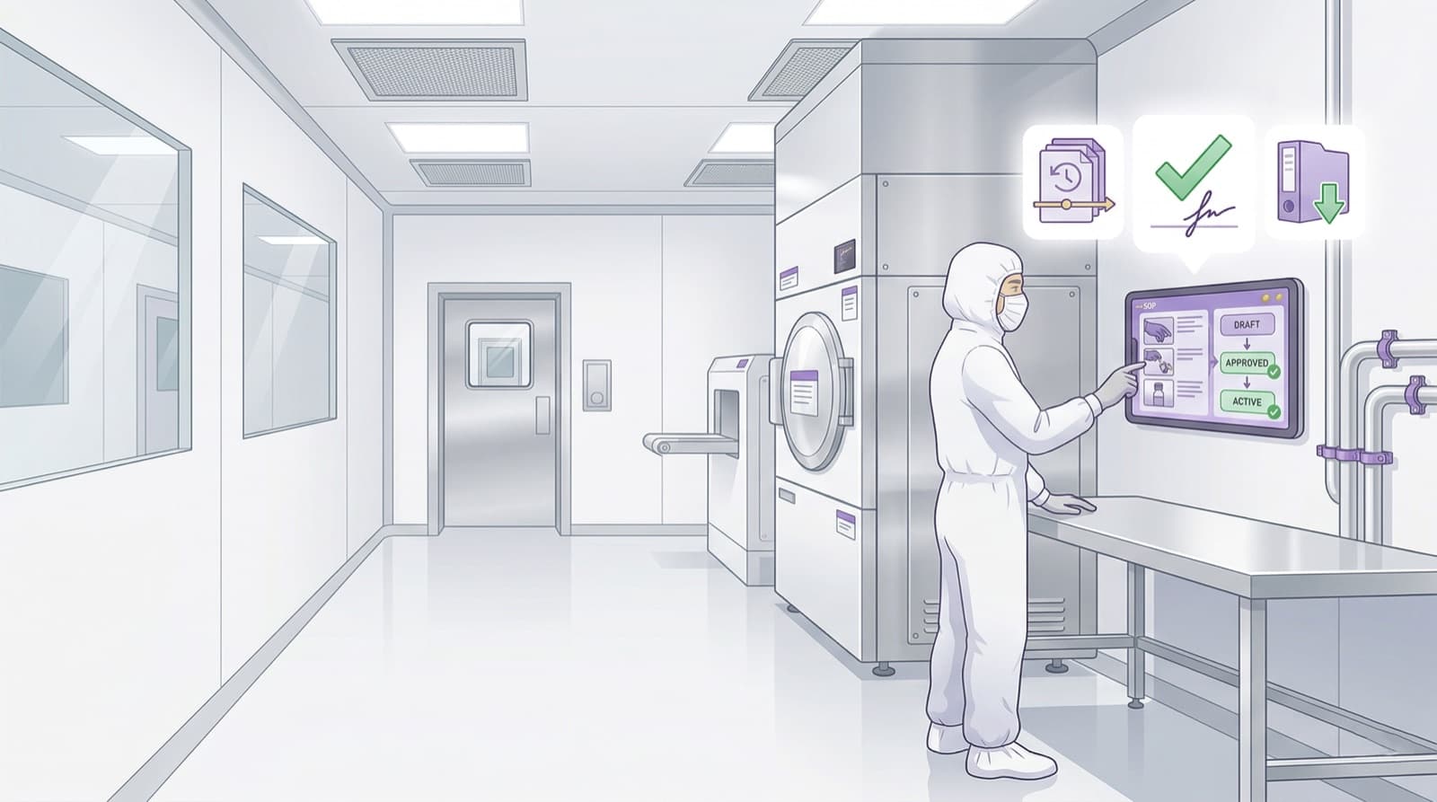 Pharma SOP software: GxP-compliant, generated automatically