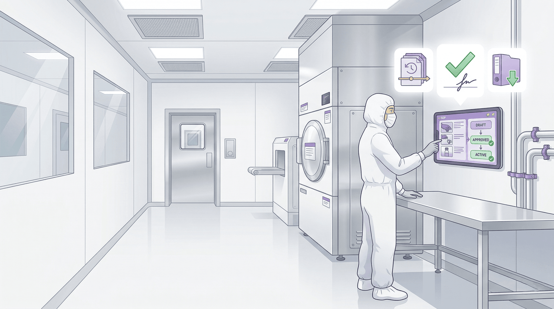 Pharma SOP Software: GxP-konforme Arbeitsanweisungen automatisch aus Prozessvideos erstellen